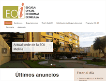 Tablet Screenshot of eoimelilla.com